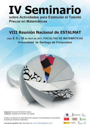 Cartel IV seminario Estalmat Galicia